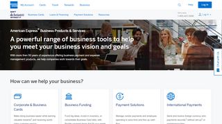 
                            4. American Express Business Products and Services