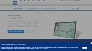 
                            3. American Express Corporate Card: vielseitige Kreditkarte ...