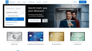 
                            5. American Express Deutschland | Anmelden | …