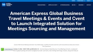 
                            7. American Express Global Business Travel Meetings & Events and ...