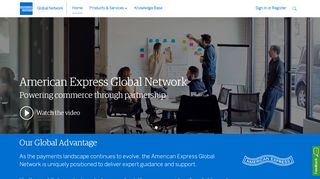 
                            9. American Express Global Network