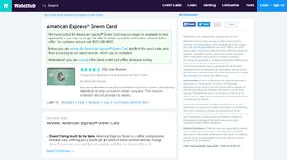 
                            3. American Express Green Card Reviews - WalletHub