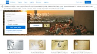 
                            1. American Express MX | Iniciar sesión | Tarjetas de …