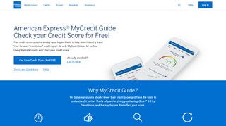 
                            5. American Express® MyCredit Guide Check your Credit Score ...