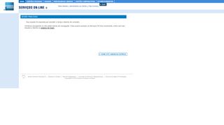 
                            3. American Express - Serviços On-line