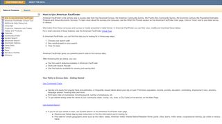 
                            8. American FactFinder Help