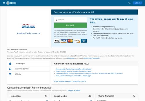 
                            3. American Family Insurance | Pay Your Bill Online | doxo.com