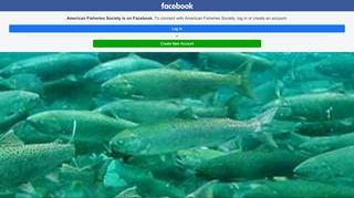 
                            7. American Fisheries Society - Home | Facebook