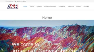 
                            3. American Geography Portal: Home