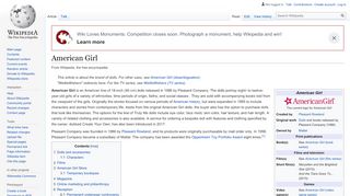 
                            10. American Girl - Wikipedia