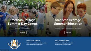 
                            7. American Heritage Summer Programs: Home