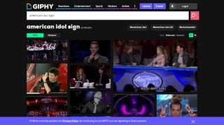 
                            1. American Idol Sign GIFs - Find & Share on GIPHY