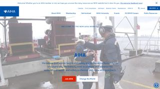 
                            1. American Industrial Hygiene Association: Homepage