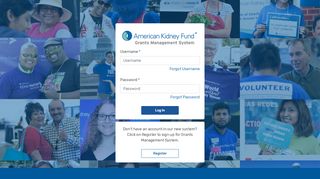 
                            2. American Kidney Fund Grants Management System