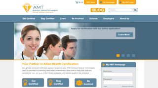 
                            4. American Medical Technologists (AMT) Home