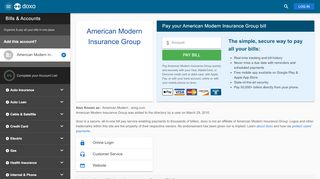 
                            9. American Modern Insurance Group | Pay Your Bill …