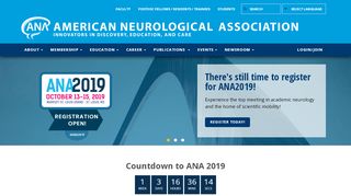 
                            1. American Neurological Association (ANA)