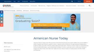 
                            2. American Nurse Today - American Nurses Association