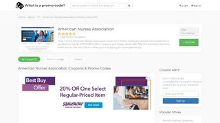 
                            5. American Nurses Association Coupons & Promo …