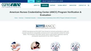 
                            4. American Nurses Credentialing Center (ANCC) Program Verification ...