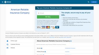 
                            9. American Reliable Insurance Company - doxo