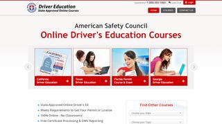 
                            2. American Safety Council | Online Driver's Education Courses