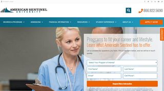 
                            2. American Sentinel University: Advanced Degrees in Nursing