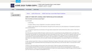 
                            8. American Society of Mechanical Engineers - ASME Turbo Expo ...