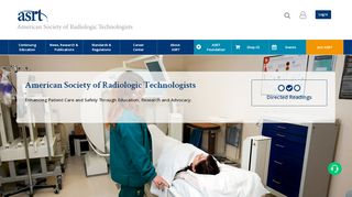 
                            9. American Society of Radiologic Technologists (ASRT )