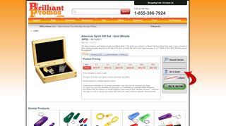 
                            6. American Spirit Gift Set - Gold Whistle - ASGS-G ...