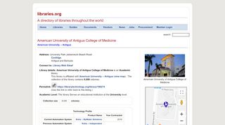 
                            4. American University -- Antigua - Library Technology Guides