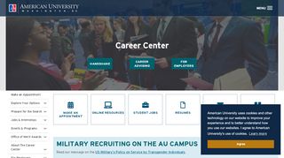 
                            2. American University Career Center | American University, Washington ...