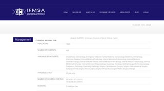 
                            5. American University of Beirut Medical Center - IFMSA Exchange Portal