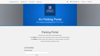 
                            7. American University - Parking Portal