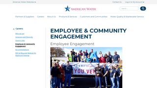 
                            5. American Water > Careers > Employee & Community ...