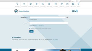 
                            1. American Welding Society - Login