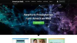 
                            7. American Well: Telemedicine Technology Solutions