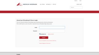 
                            5. American Woodmark Store Login - American Woodmark Online Store