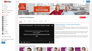 
                            7. America's Test Kitchen - YouTube