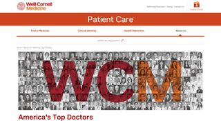 
                            9. America's Top Doctors | Weill Cornell Medicine