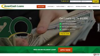 
                            1. AmeriCash Loans: Installment Loans