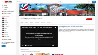 
                            5. AmeriChoice Federal Credit Union - YouTube