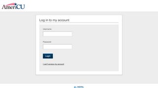 
                            5. AmeriCU Credit Union | Login