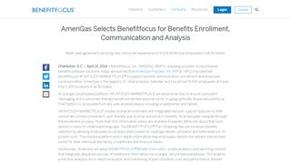 
                            9. AmeriGas Selects Benefitfocus for Benefits …