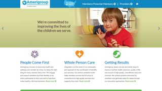 
                            7. Amerigroup - RealSolutions in Healthcare - Home