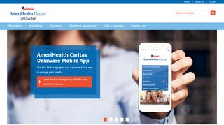 
                            2. AmeriHealth Caritas Delaware Homepage