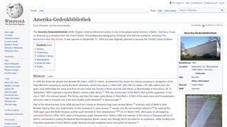 
                            4. Amerika-Gedenkbibliothek - Wikipedia