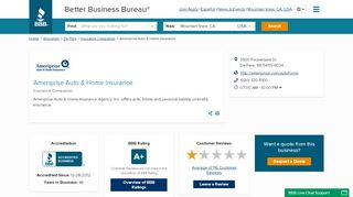 
                            5. Ameriprise Auto & Home Insurance - bbb.org