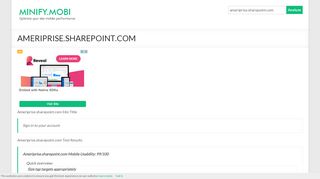 
                            9. ameriprise.sharepoint.com - Sign in to your account