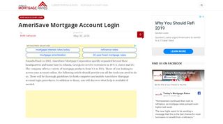 
                            5. AmeriSave Mortgage Account Login | …